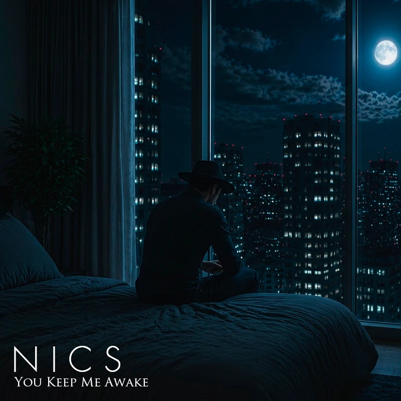 Portada del sencillo «You Keep Me Awake» de Nics Music
